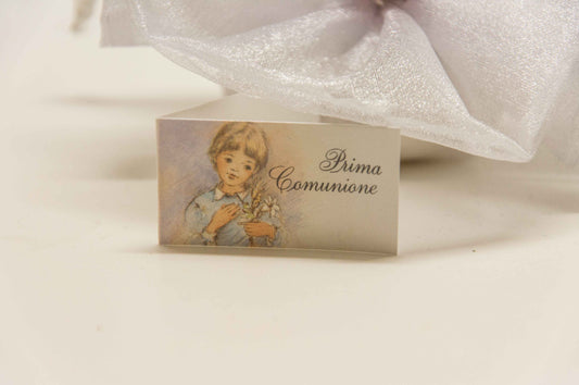 Kärtchen Kommunion - Prima Comunione - Knabe