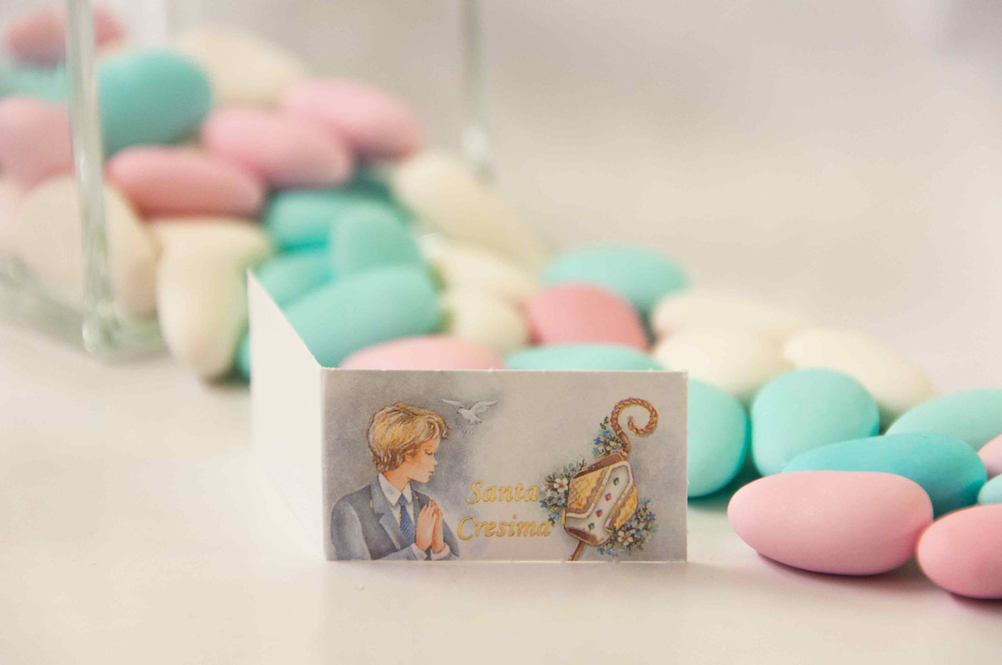 Kärtchen Firmung - Santa Cresima - Knabe