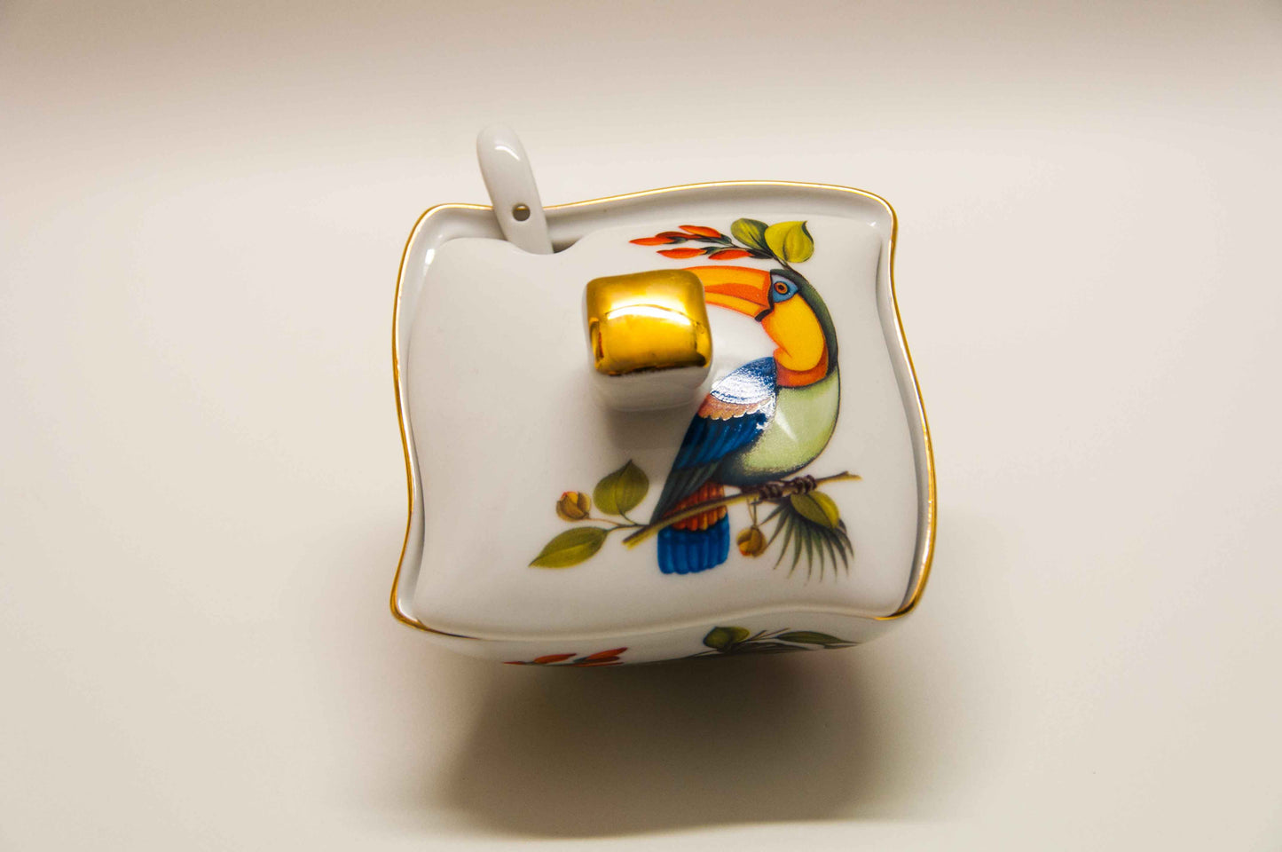 Zuckerdose Porzellan - Tucano
