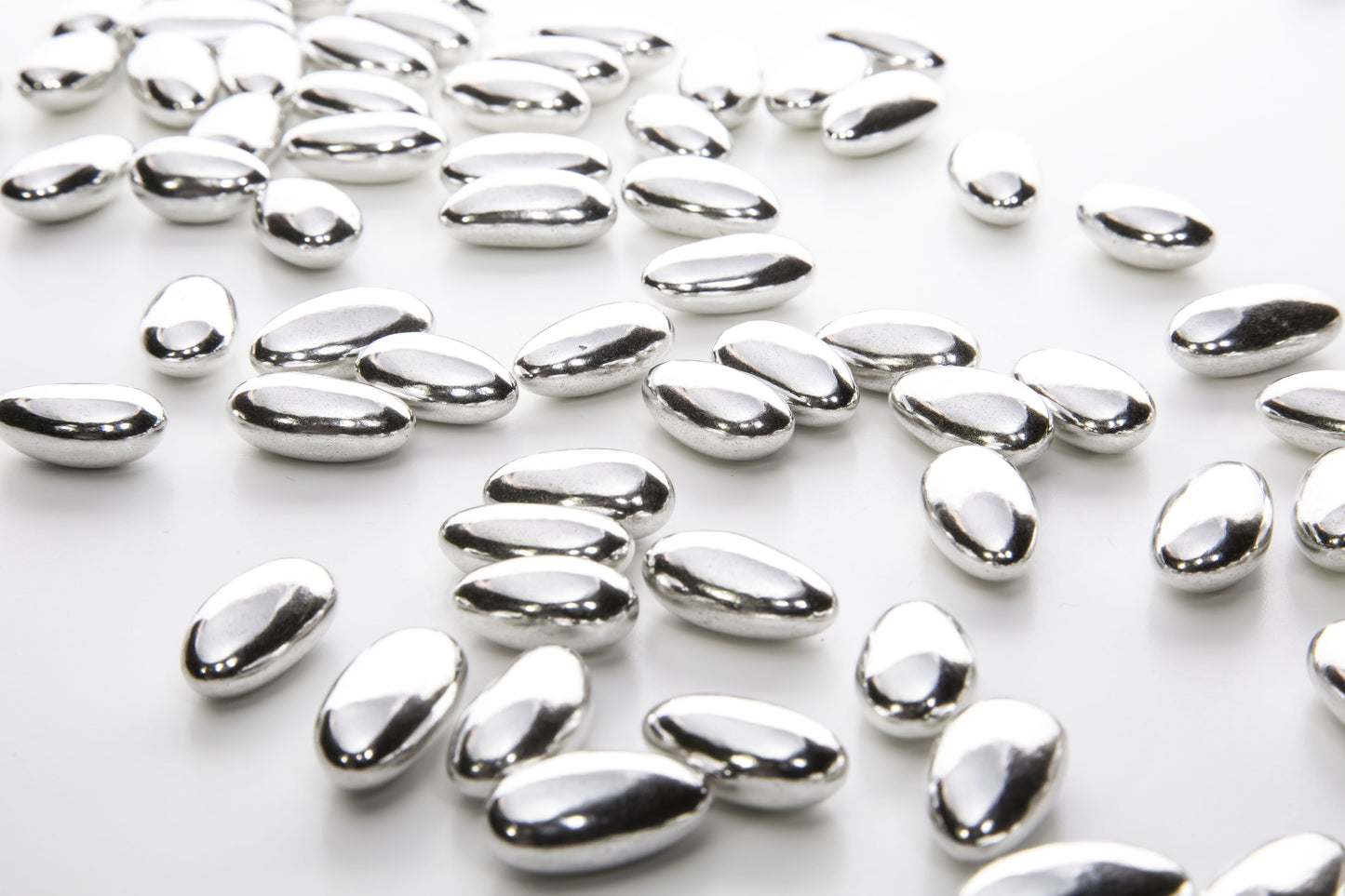 Zuckermandeln Klassisch - Silber (100 g)