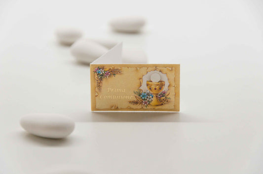 Kärtchen Kommunion - Heiliger Kelch Prima Comunione