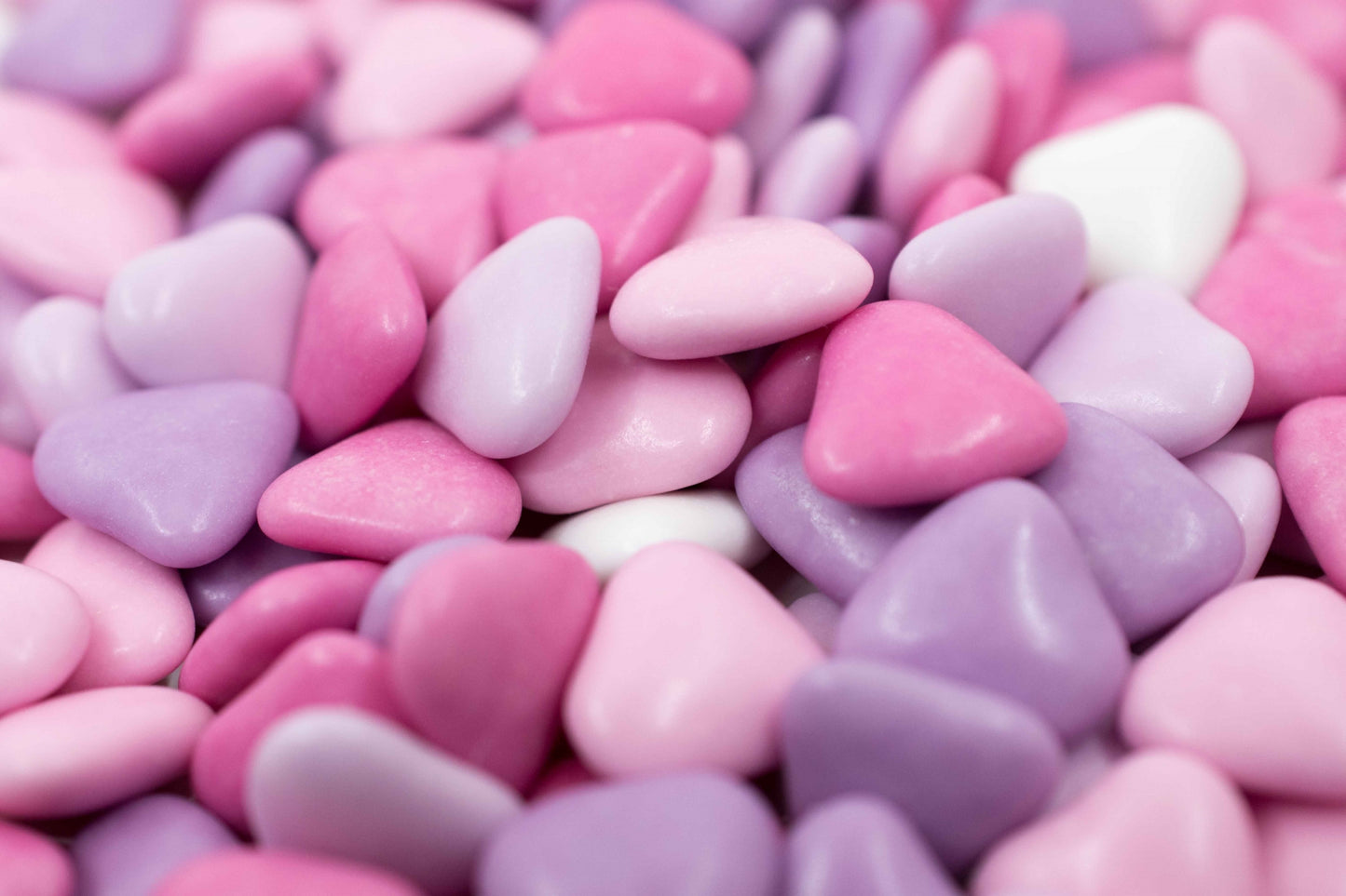 Schokoladen-Dragees – Herz klein Sfumati Rosa (100 g)