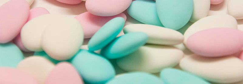 Dragées mit Schokoladenkern