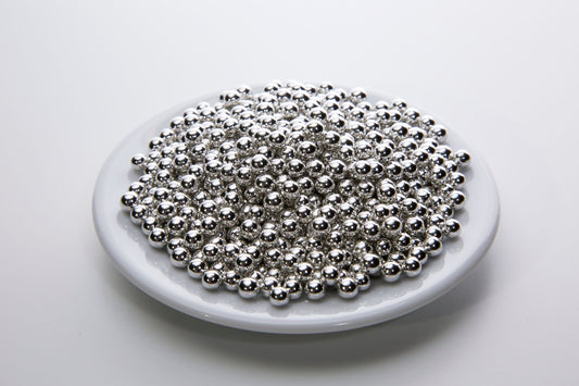 Tondo metallizzato 6 mm - Silber (100 g)