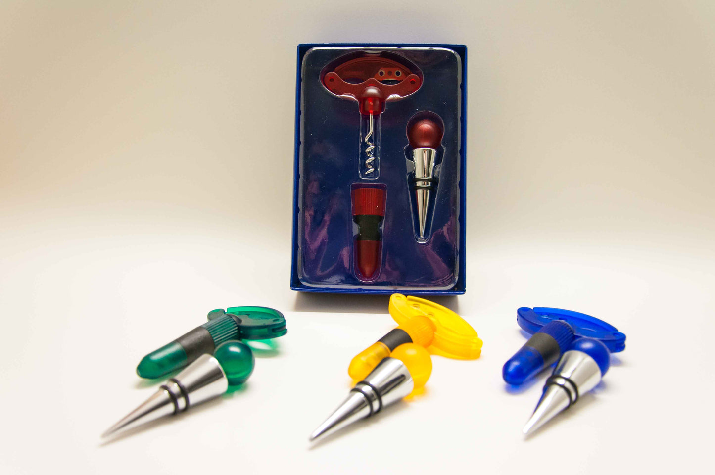 Weinset 3-teilig inkl. Plastikbox